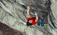 Climbing a project in Loven, 18. march 2015
