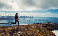 Trail running on Senja, 21. december 2015
